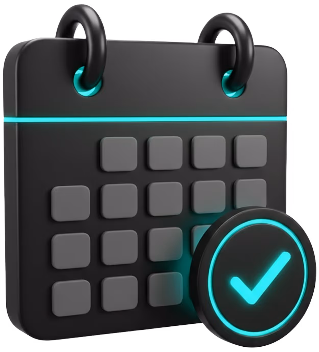 3d Illustration of a calendar